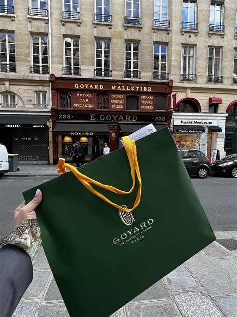 goyard paris appointment|goyard paris address.